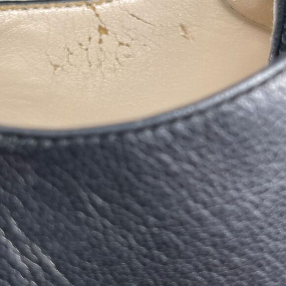 Nine West Women's Lilianne Dress Oxfords Pointed Toe Lace Up Shoes Black 7.5M - Picture 11 of 11